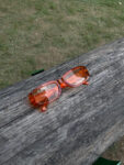 “Estilion orange sunglasses”