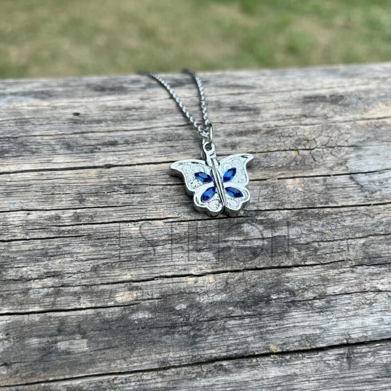 “Butterfly necklace”